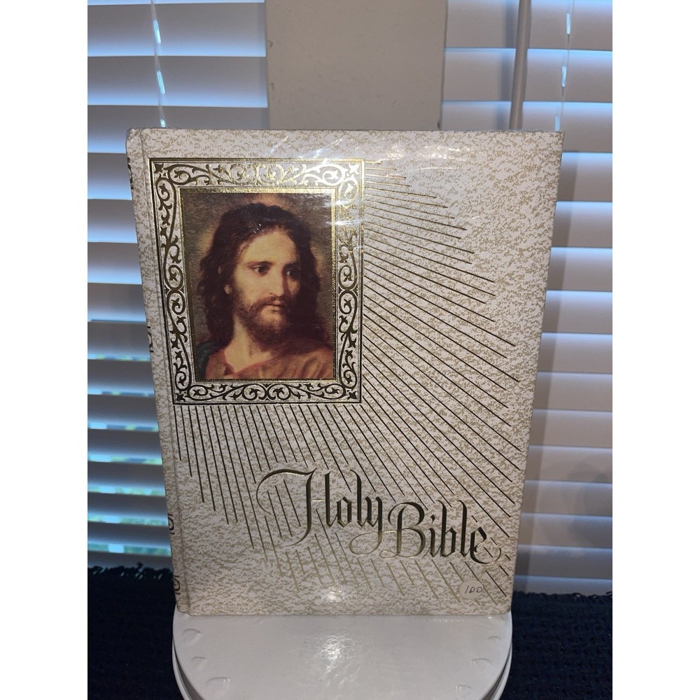 Vintage Holy Bible fireside family edition New Rare Sealed Large